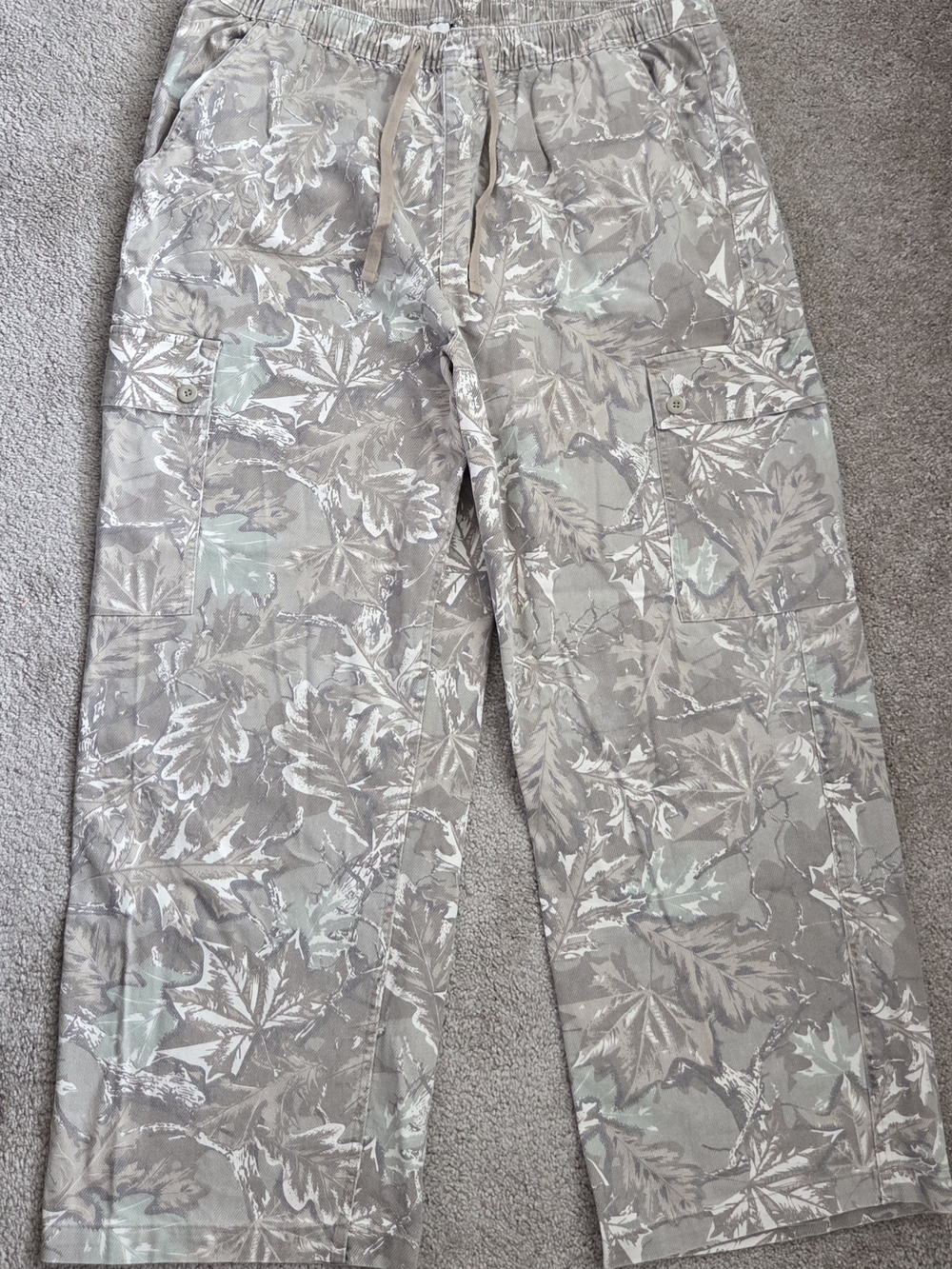 Original Use Wide-Leg Camo Cargo Pants Men's XXL